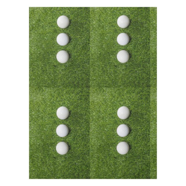 Mantel Las pelotas de golf están en hierba verde (Anverso)