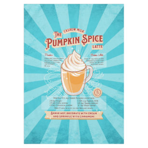 Mantel Latte de especias de calabaza veneciana - Poster d