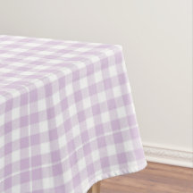 Lavanda Pálida Moderna Cuadrada Gingham Rústica