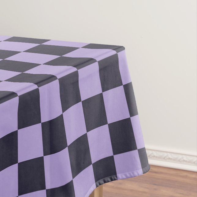 Mantel Lavender haze checkerboard pattern (In Situ)