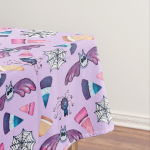 Mantel Lavender Sweet Halloween Bats & Spiders