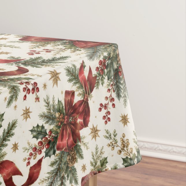 Mantel Lazos y Cintas de Navidad de Lujo (In Situ)
