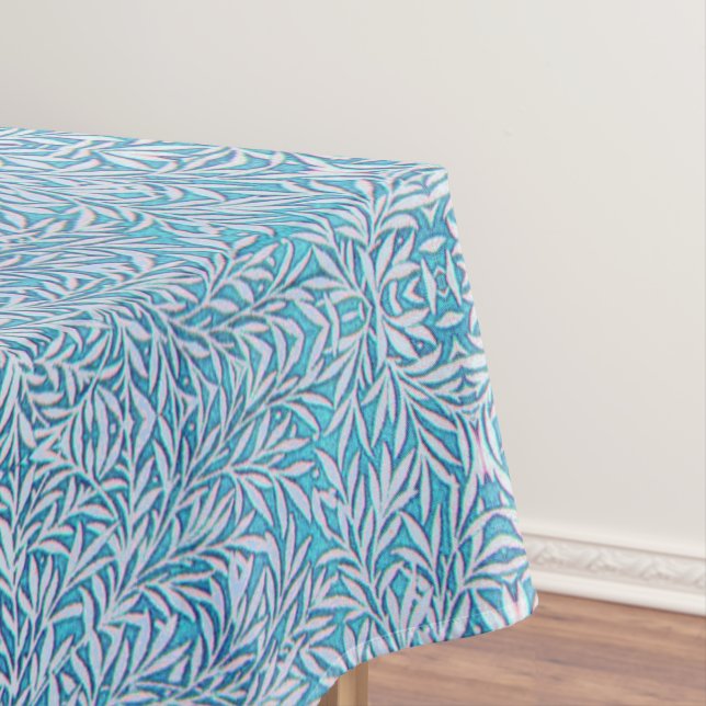 Mantel Leafy azul y blanco (In Situ)