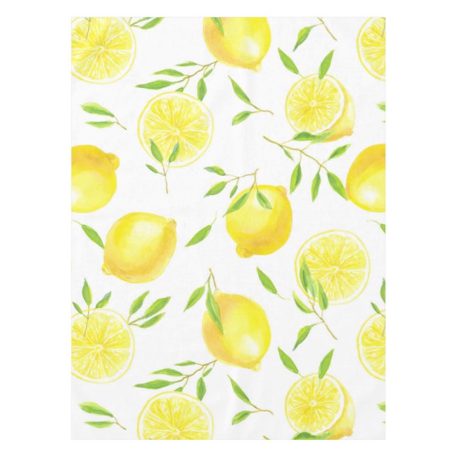 Mantel Lemones y hojas (Anverso)
