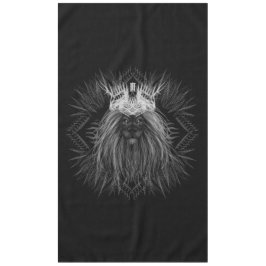 Mantel León con monograma de la corona