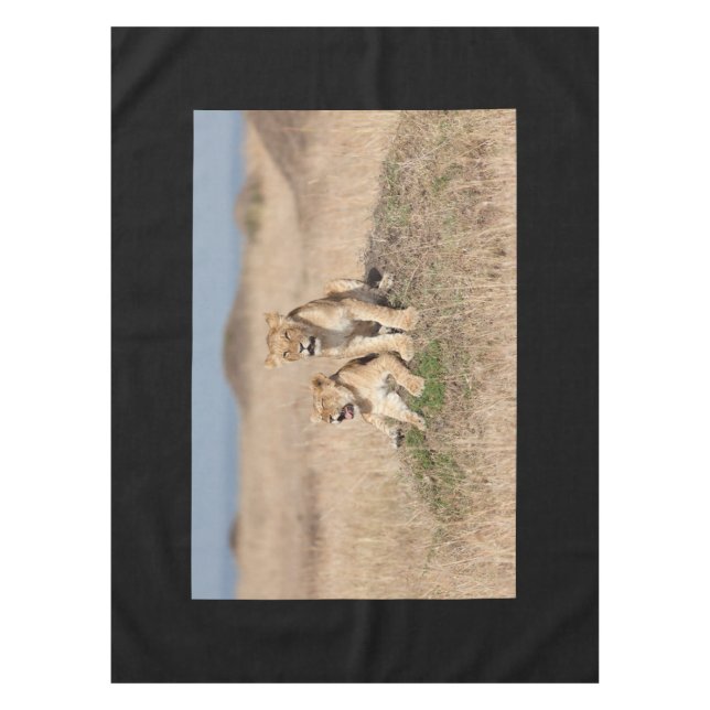 Mantel Leones jóvenes (Anverso)