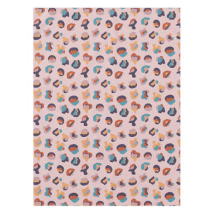 Mantel Leopard Animal Pink Moderno
