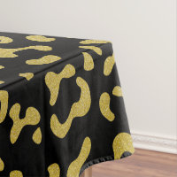Leopardo de oro, Purpurina de oro, patrón de leopa