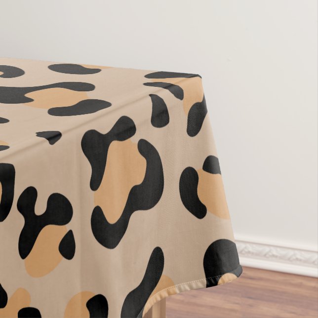 Mantel Leopardo Print, Leopard Spots, Brown Leopard (In Situ)