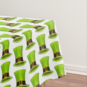 Mantel Leprechaun Top Hat Lucky Green St.
