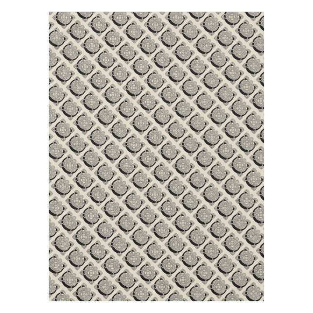 Mantel Letra C Monograma de Knot celta vintage (Anverso)