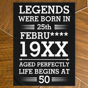 Mantel Leyendas Personalizados nacieron en el mes de la e