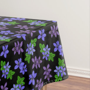 Mantel Lignum Vitae Flowers jamaiquino Cocina caribeña
