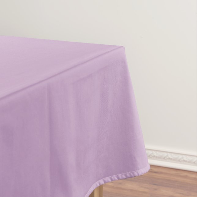 Mantel Lilac Cotton Tablecloth (In Situ)