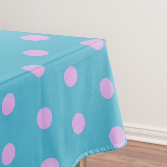 Mantel lilac-green dots doted gepunktete Tichsdecke (In Situ)