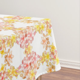 Mantel Lily Floral Bonita Rosa Amarillo Pastel 