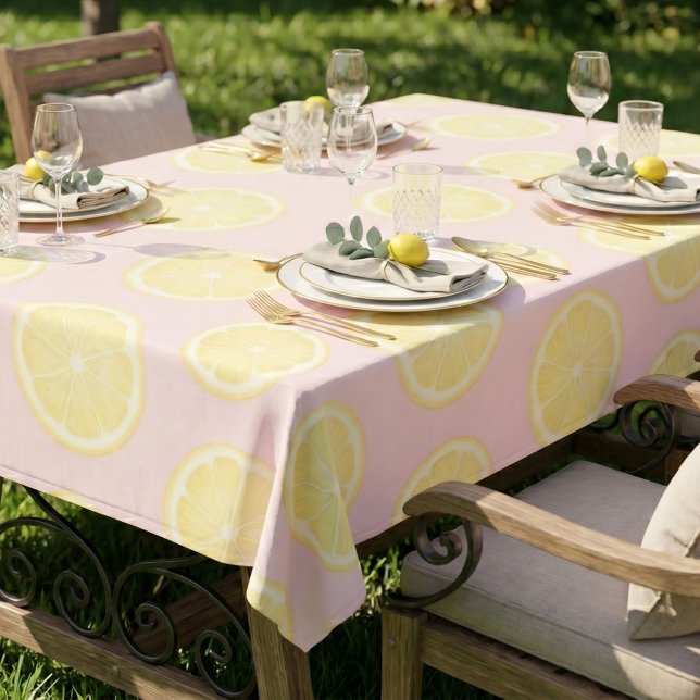 Mantel Limón Amarillo Rosa  (Subido por el creador)