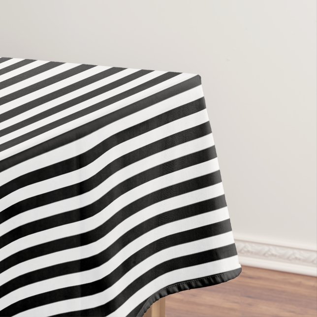 Mantel Línea de negro y blanco (In Situ)