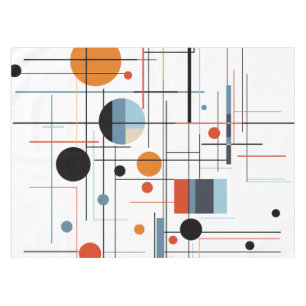 Mantel Líneas modernas minimalistas geométricas abstracta