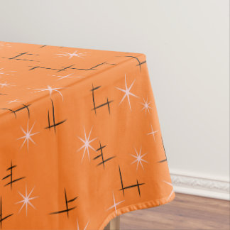 Mantel Líneas y estrellas abstractas del rosa en retro