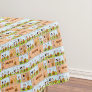 Mantel Linus & Lucy   Cantando Jack-O-Lantern