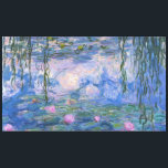 Mantel Lirios de agua<br><div class="desc">. Los lirios de agua son series sobre de 200 pinturas al óleo de Claude Monet impresionista francés. Esta pintura,  terminada en 1919,  ofrece sombras del azul y del rosa.</div>