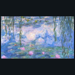 Mantel Lirios de agua<br><div class="desc">. Los lirios de agua son series sobre de 200 pinturas al óleo de Claude Monet impresionista francés. Esta pintura, terminada en 1919, ofrece sombras del azul y del rosa.</div>