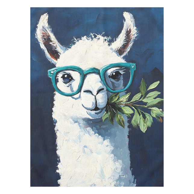 Mantel Llama Chic Inteligente (Anverso)