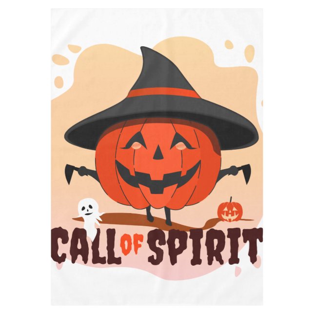 Mantel Llamado de Espíritu de Halloween (Anverso)