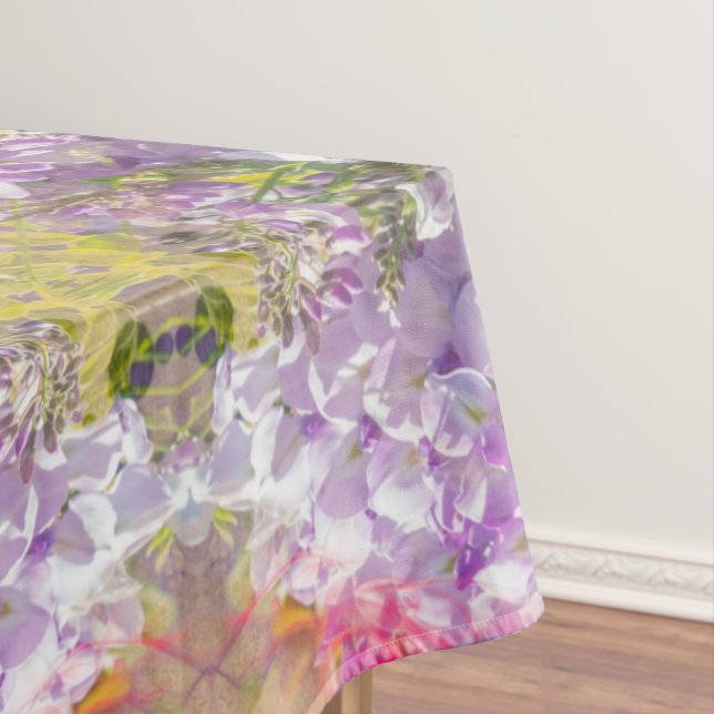 Mantel Lluvia púrpura de glicinia (In Situ)