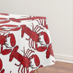 Mantel Lobster Tableclol Spring Retro