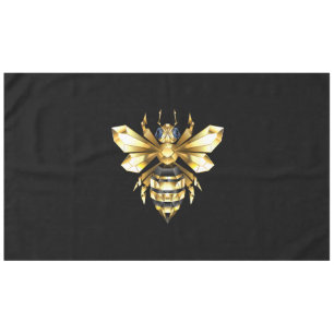 Mantel Logotipo de Relieve metalizado dorado falso poligo