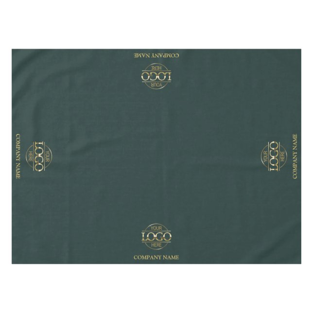 Mantel Logotipo Empresarial Personalizado Simple Moderno  (Frente (Horizontal))