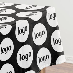 Mantel Logotipo Patrón Promocional de Marca Negocio