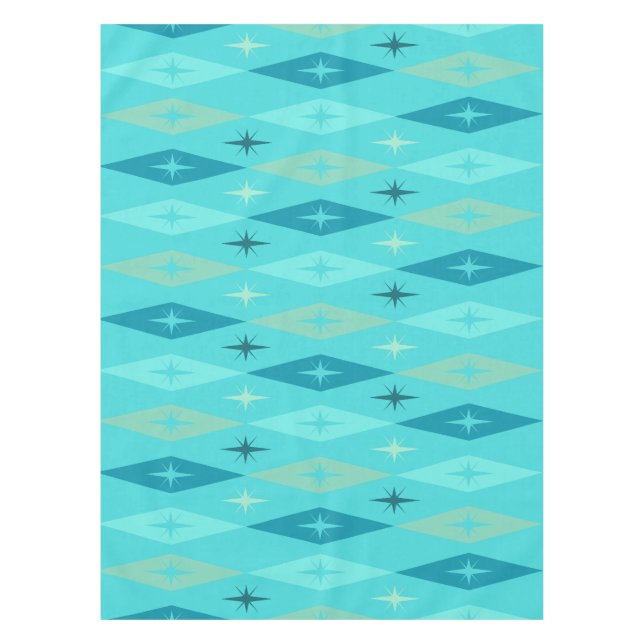 Mantel Los diamantes atómicos de los años 1950 son estrel (Anverso)