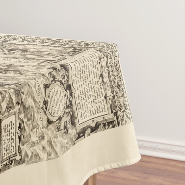 Mantel Los serpientes marinos del Mapa Mundial (In Situ)