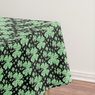 Mantel Lucky Four Leaf Clover Pattern Irish St. Patrick
