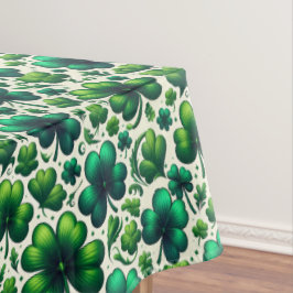Mantel Lucky Shamrock St. Patrick’s Day Tablecloth