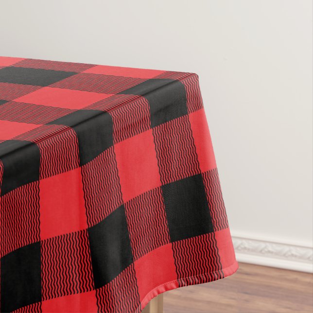 Mantel Lumberjack Plaid Seamless Pattern  (In Situ)