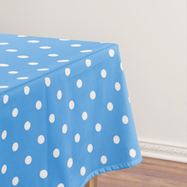 Mantel Lunares Azules (In Situ)