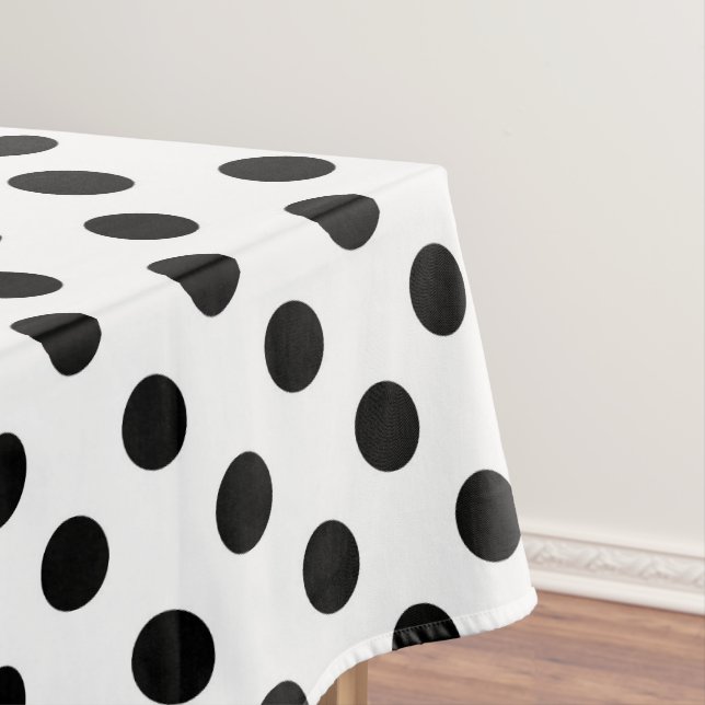 Mantel Lunares Negros  (In Situ)