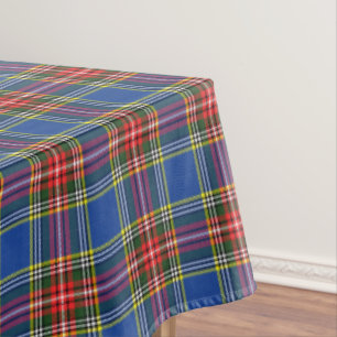 Mantel MacBeth Modern Tartán Plaid Scottish Colorful