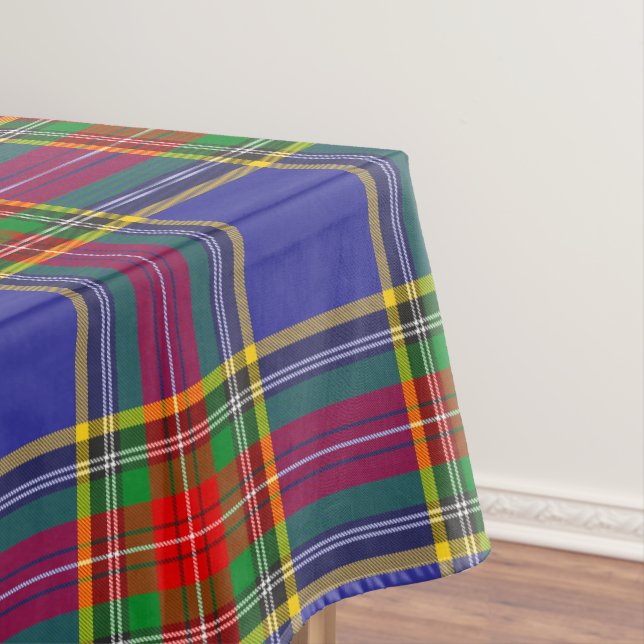 Mantel MacBeth Tartan Plaid Scottish Pattern (In Situ)