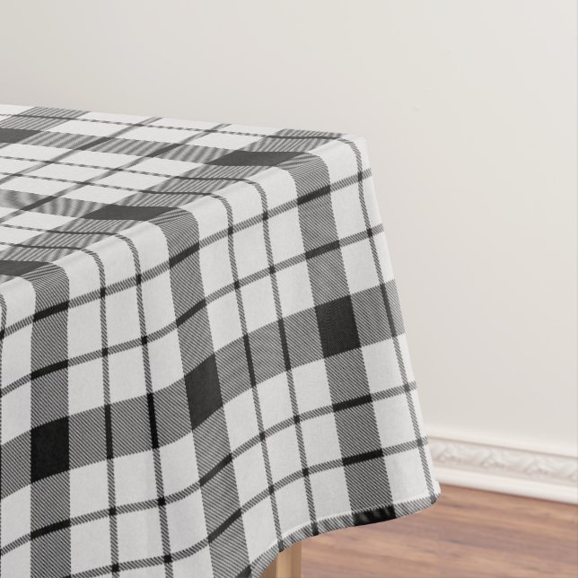 Mantel MacFarlane Plaid Tartan Scottish Clan Pattern (In Situ)