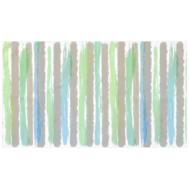 Mantel Madera flotante Gris Verde Blanco Acuarela 152cm x (Frente (Horizontal))
