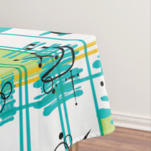 Mantel Madras de mediados del siglo