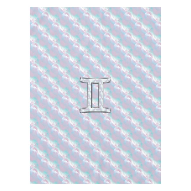 Mantel Madre de la decoración de la Perla Símbolo Gemini  (Anverso)