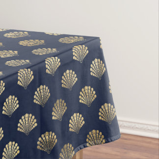 Mantel Magnífica decoración casera de la cubierta de oro