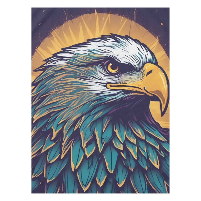 Mantel Majestic Bald Eagle (Anverso)