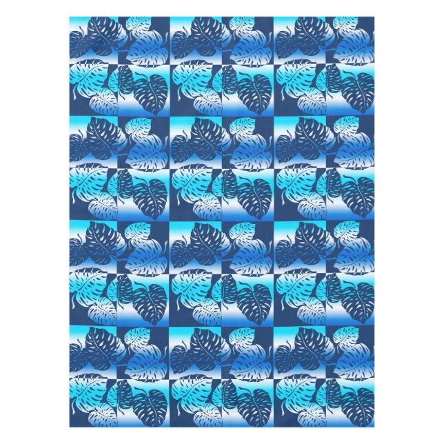 Mantel Makua Monstera Tropical Hawaití Strike Blend (Anverso)